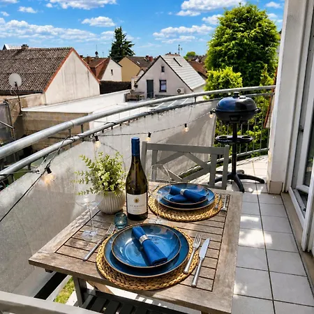 Velmora Boutique Rheingau - Balkon & Grill