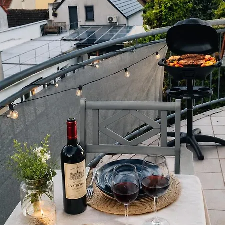 Velmora Boutique Rheingau - Balkon & Grill *