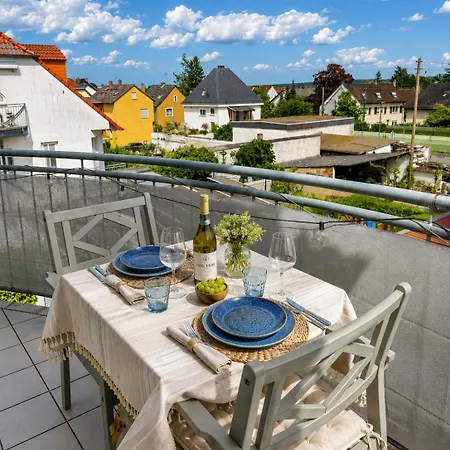 아파트 Velmora Boutique Rheingau - Balkon & Grill *